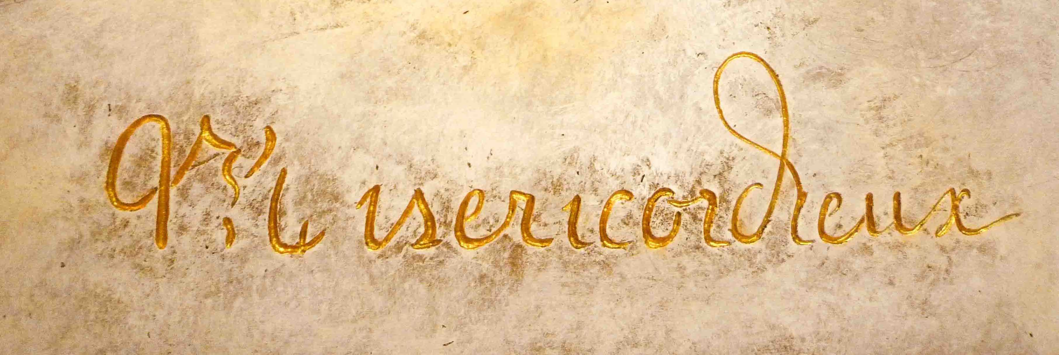 fleur nabert chapelle notre dame du sourire lisieux-mobilier-liturgique autel détails bronze