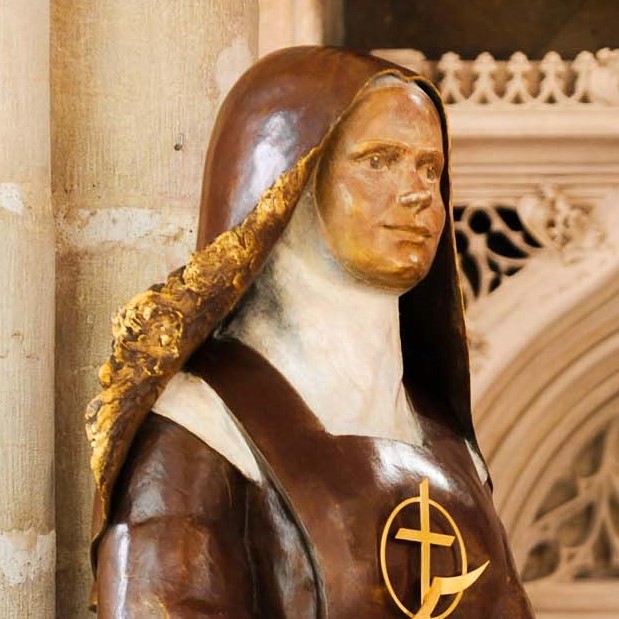 fleur nabert Élisabeth de la Trinité statue canonisation dijon carré